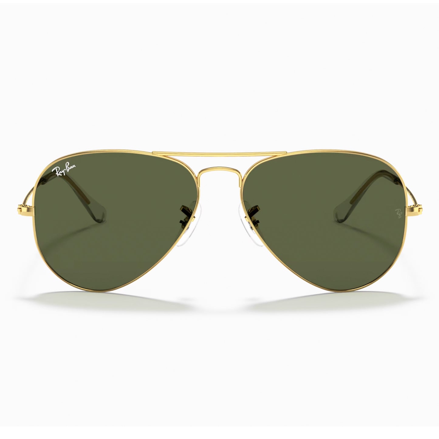 Ray Ban 3025 L0205 Marco Dorado Lente Verde de 58mm
