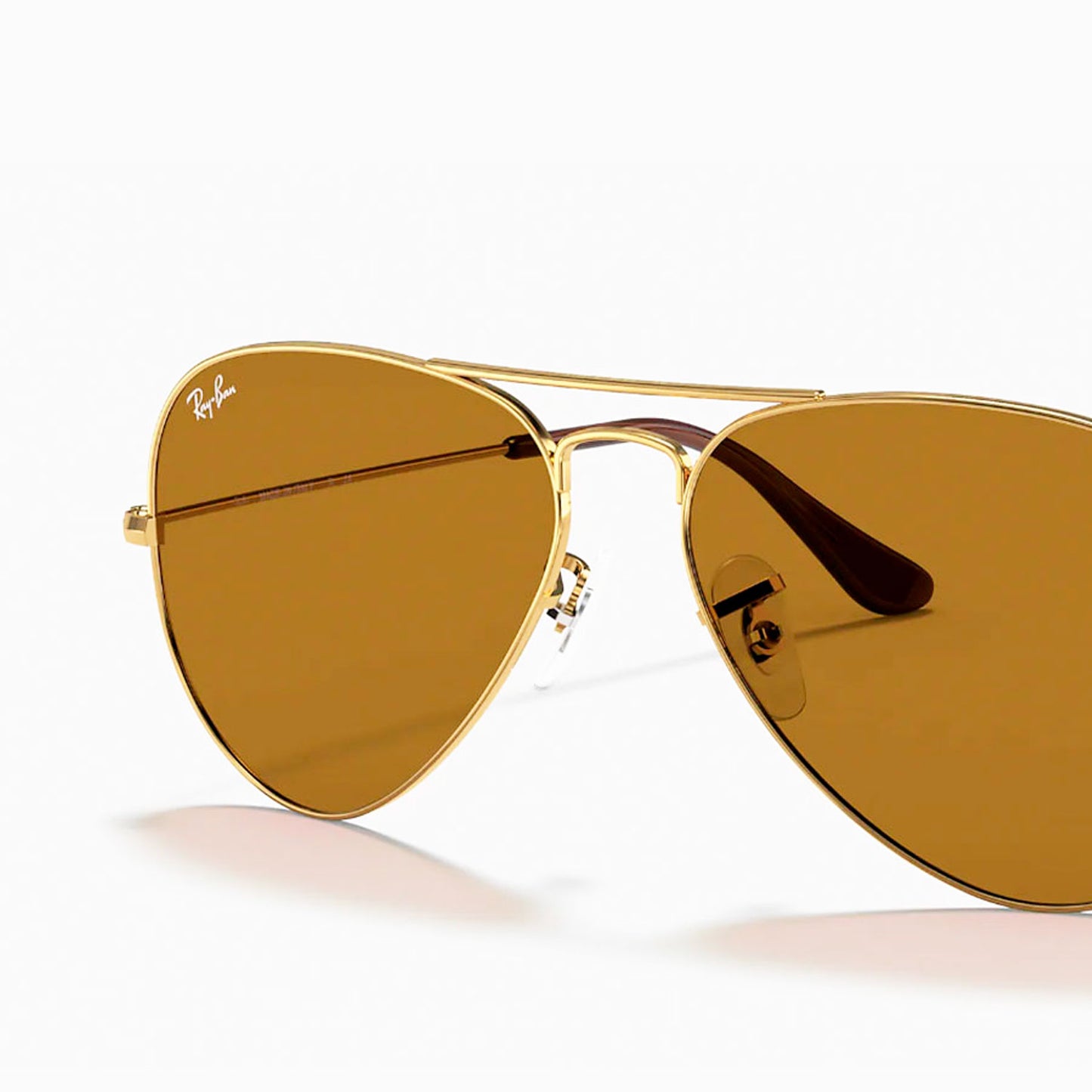 RayBan 3025 001/33 Marco Dorado Lente Marron Talle M 58mm